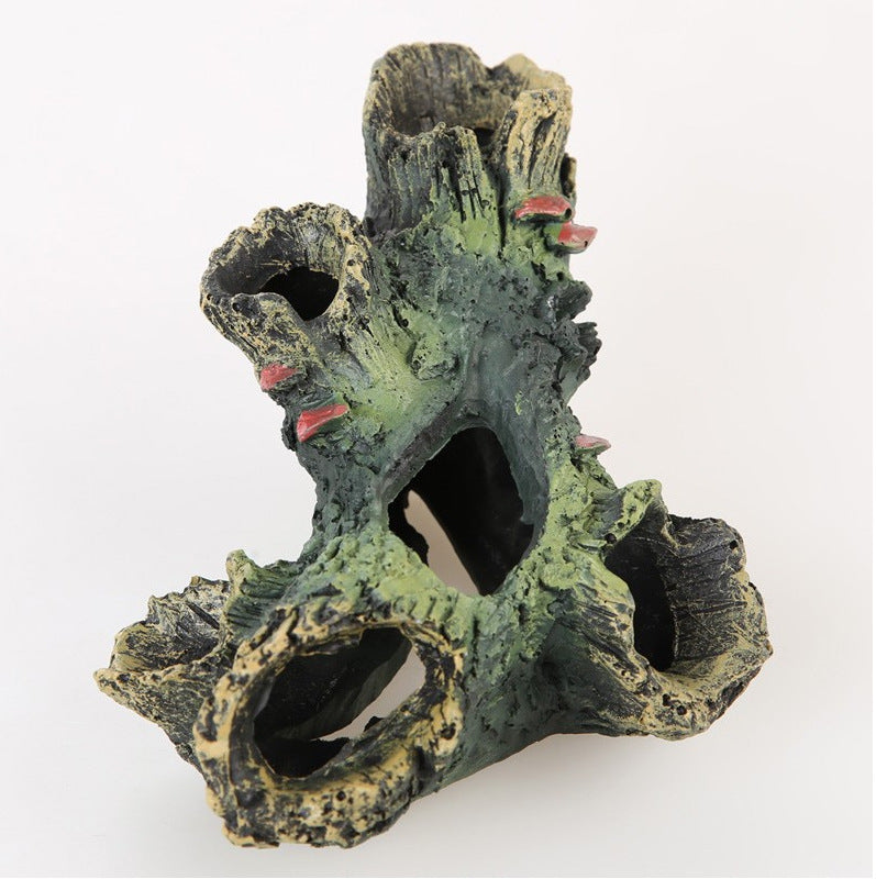 Decorațiune verde tip ramură de copac