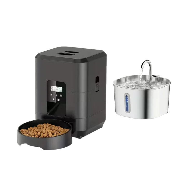 NNETM Dispenser & Hrănitor Automat pentru Pisici